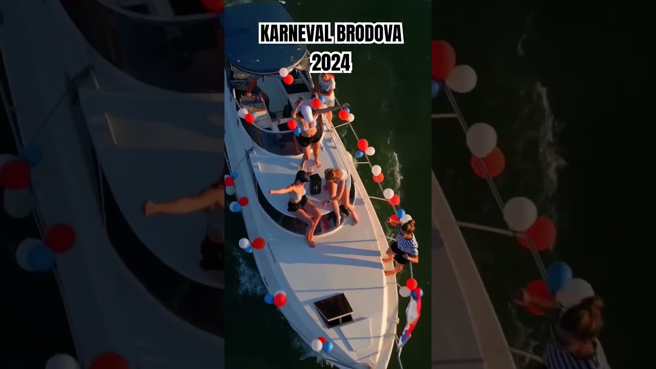 Beograd - Karneval Brodova 2024 #drone #dji #boat #photography