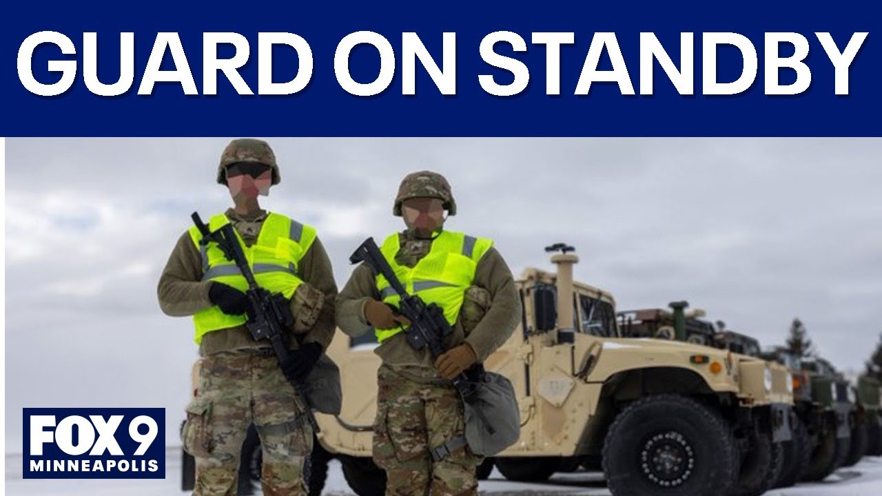 Minnesota National Guard on standby for anti-ICE protesters