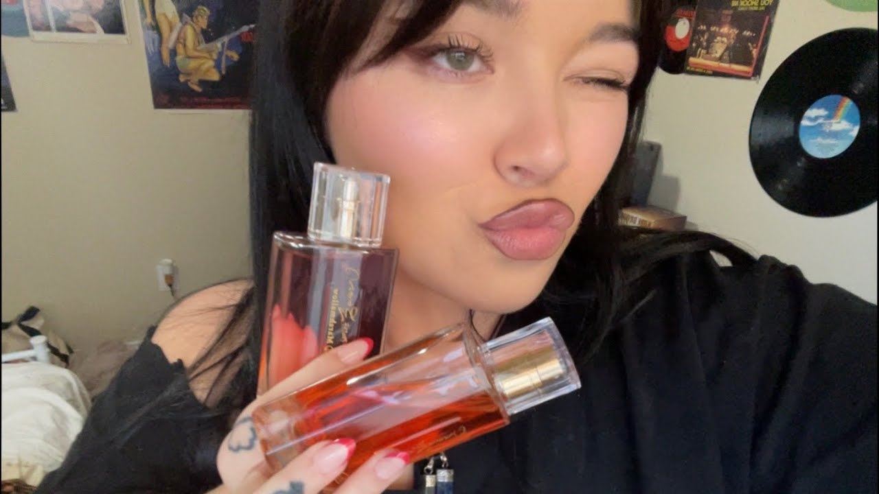 asmr perfume haul (tapping, rambling)