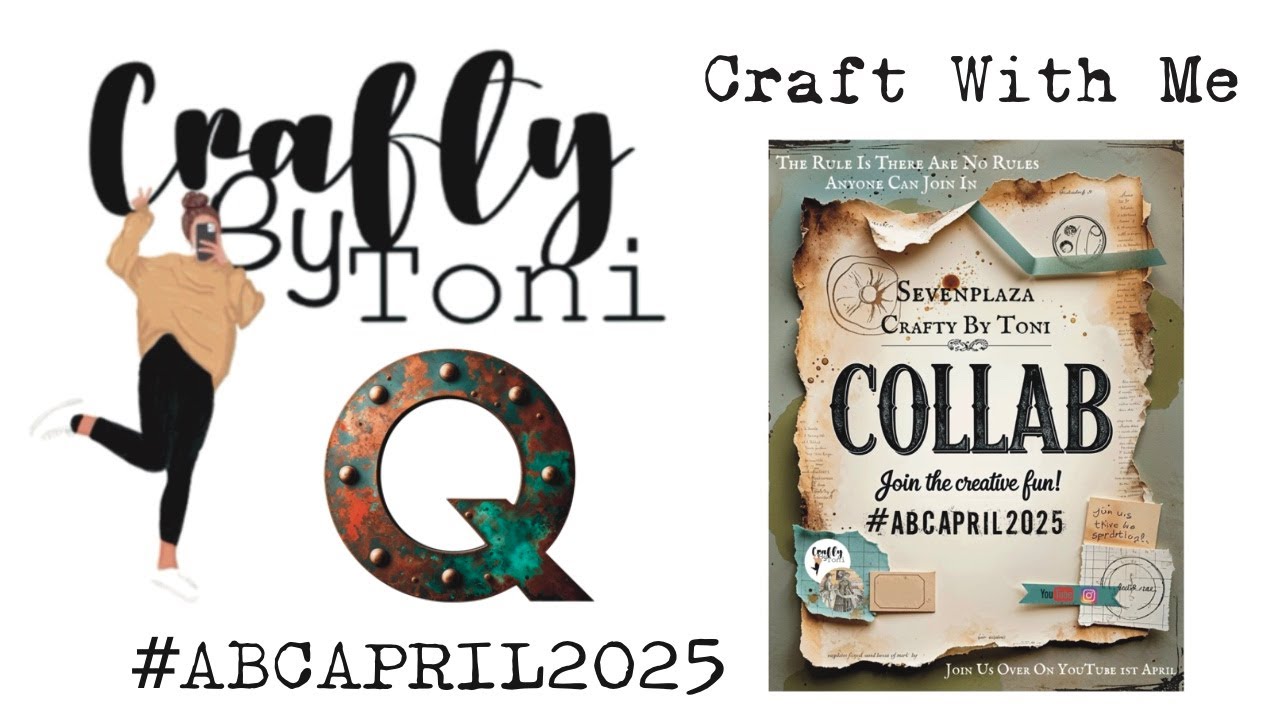 #abcapril2025…Q…QUICK MAKES … #craftwithme #junkjournalideas