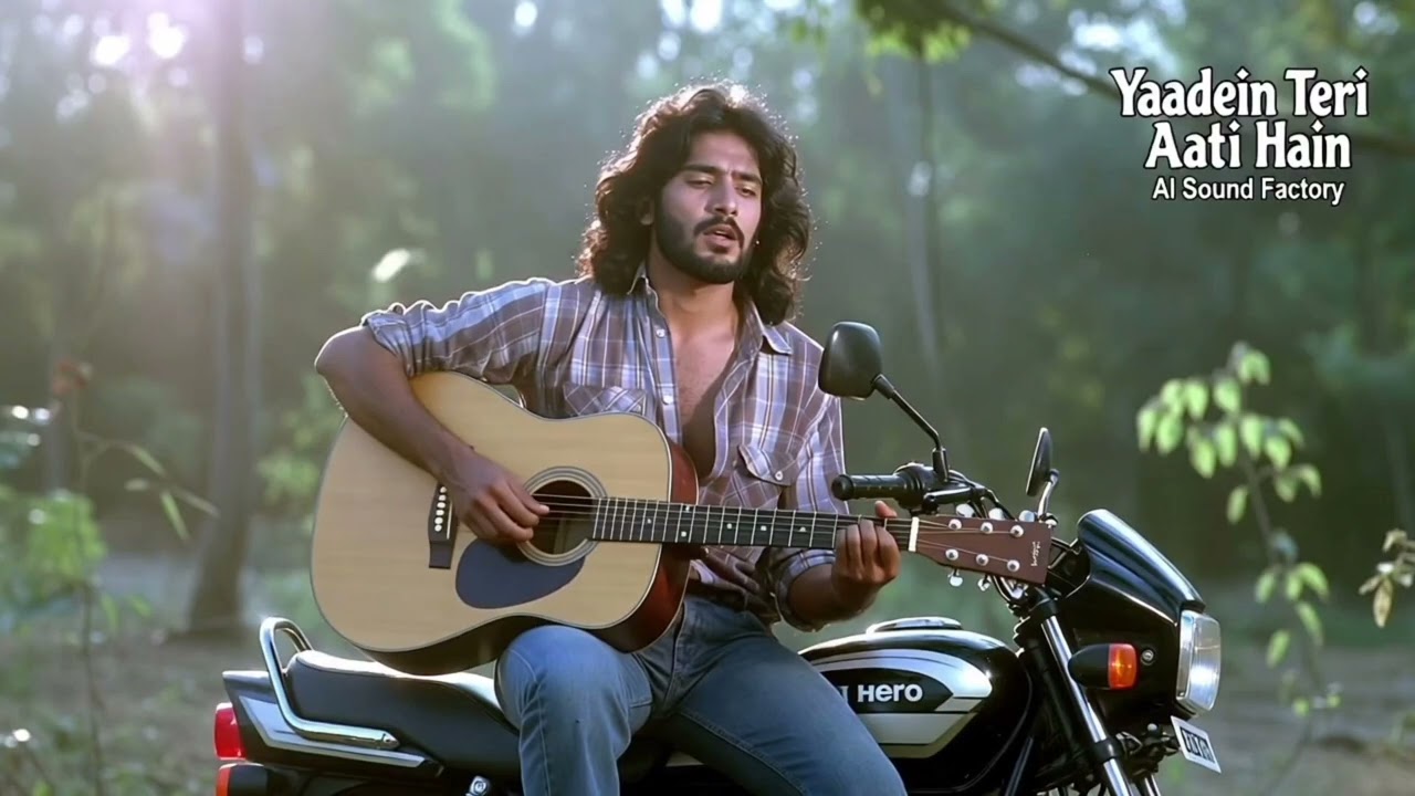 Yaadein Teri Aati Hain | Original Acoustic Song |  90s Indipop Vibe | Ai Sound Factory 