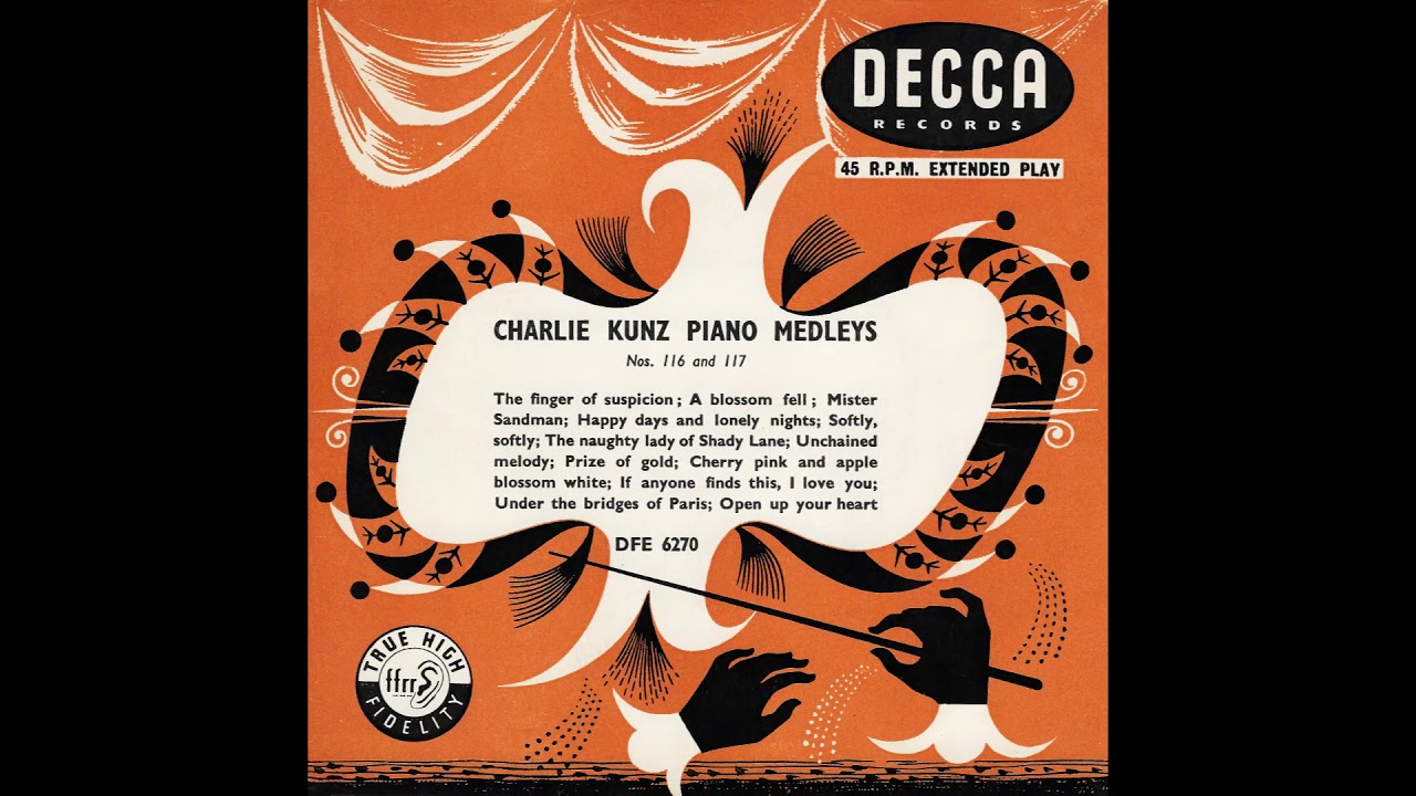 Charlie Kunz – Piano Medley No. 116
