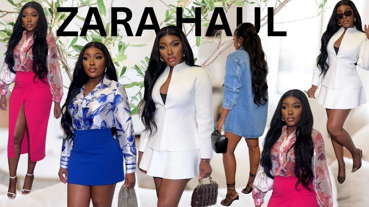 HUGE ZARA TRY ON HAUL | SPRING HAUL | FATIMLUXE