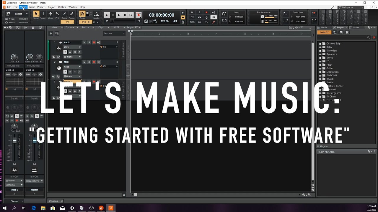 Let's Make Music! - Getting Started with Free Software