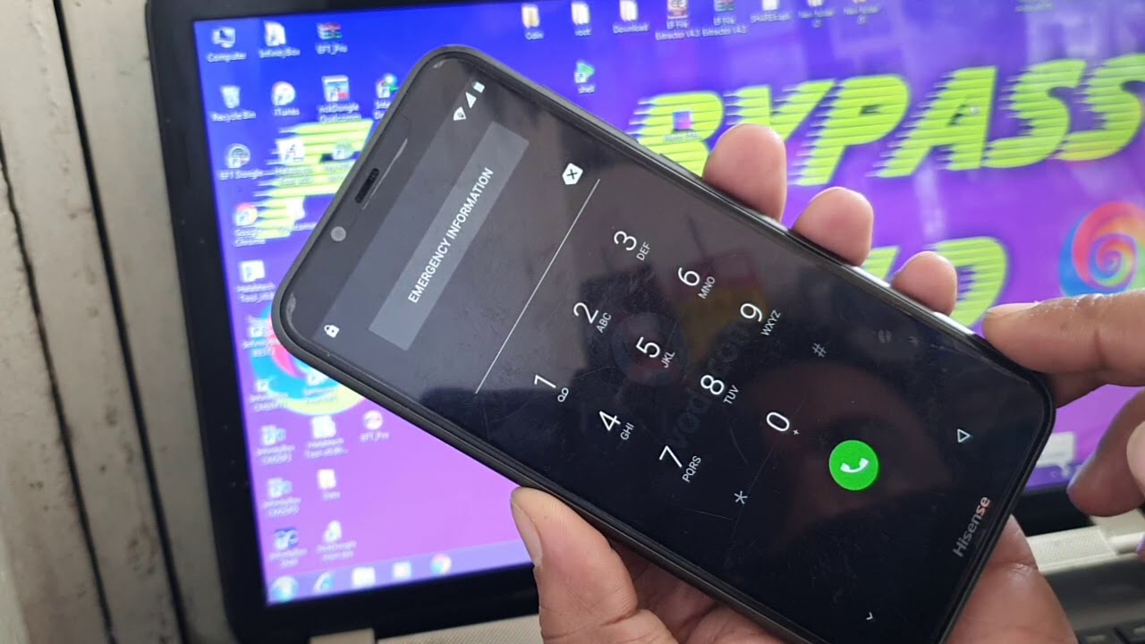 Hisense Infiniti E8 F25 google account bypass easy method without computer
