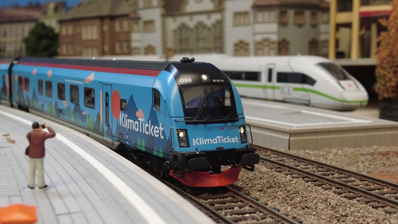 Modelleisenbahn H0 - Geballte Frauenpower auf der BR 218 nach Petersbeuren - Fahrvideo Sept. 2026 !!