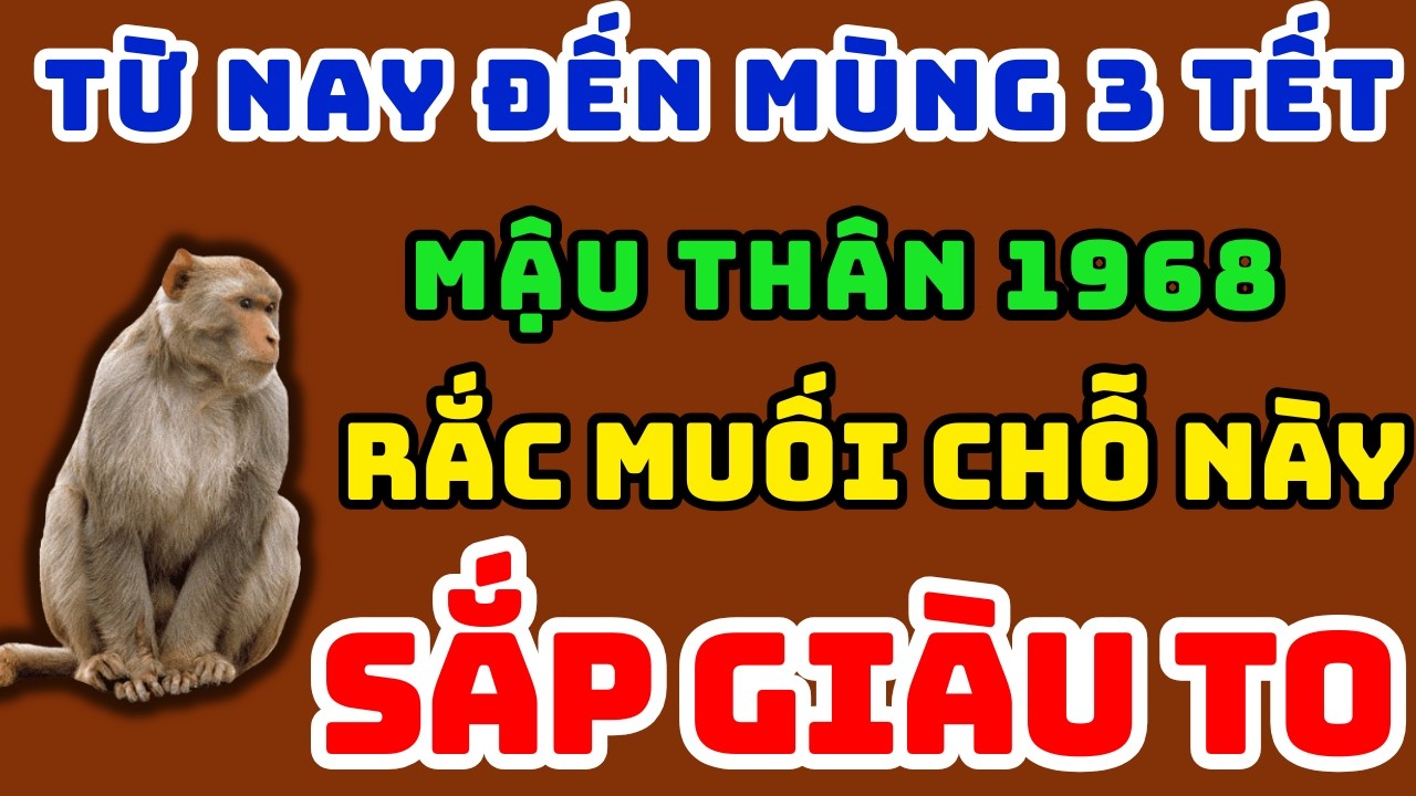 Mậu Thân 1968 từ Nay đến mùng 3 Tết Lén Rắc Muối 7 Chỗ Này, Càng già Càng Nhiều Phúc Báu, Giàu sang