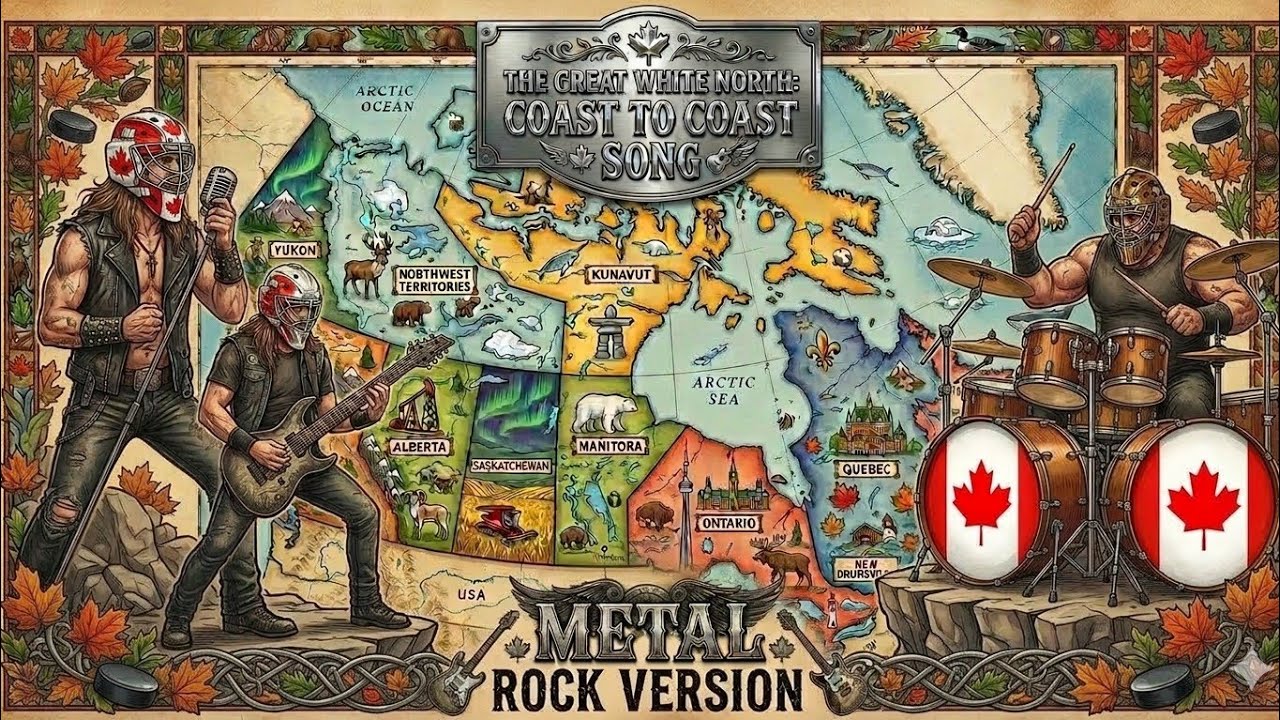 The Great White North (Coast to Coast) (metal version) @imadethis2026