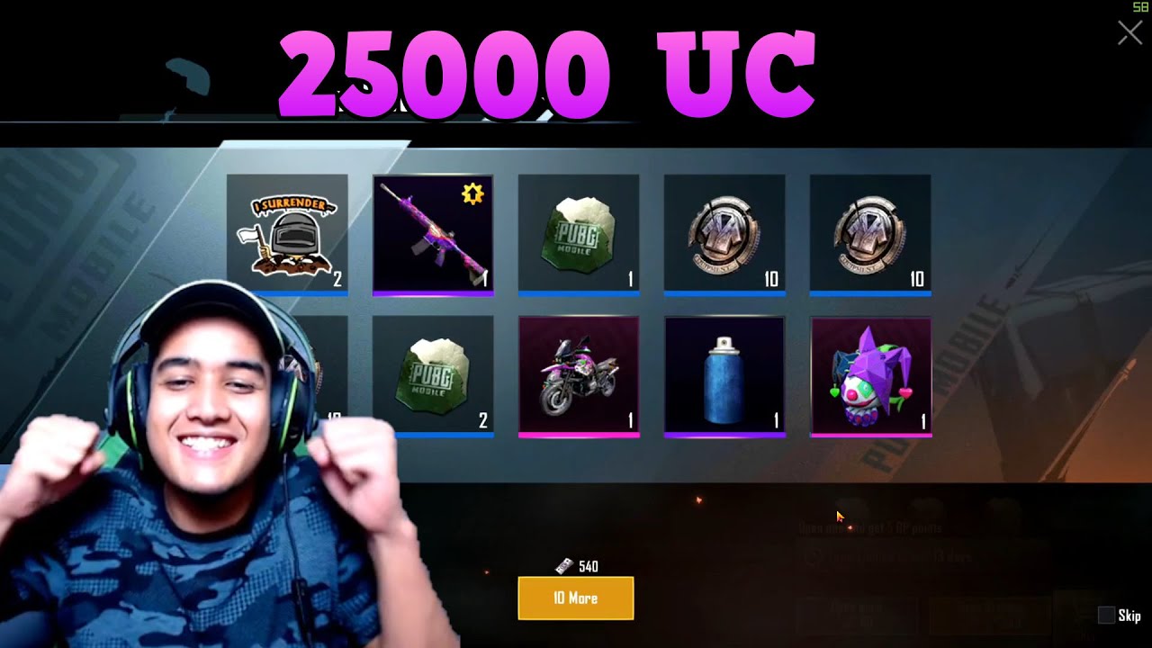 25000 UC Crate Opening | M416 THE FOOL MAX ? | PUBG MOBILE