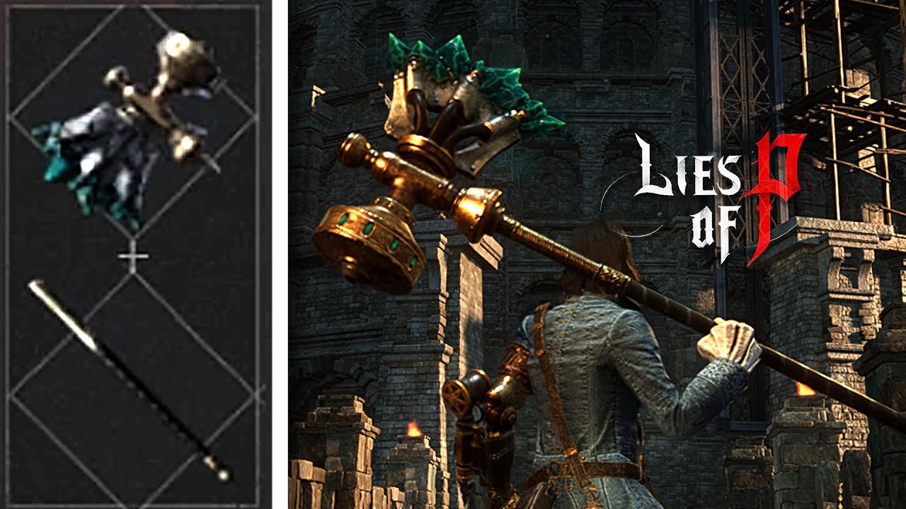 Carcass Crystal Axe Blade + Coil Mjolnir Handle