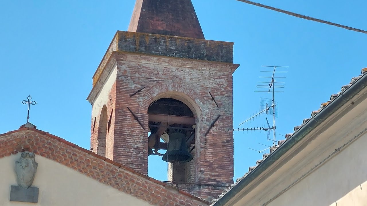 Le campane di Masiano(PT) Chiesa di Santa Maria Assunta,Plenum per l'angelus festivo