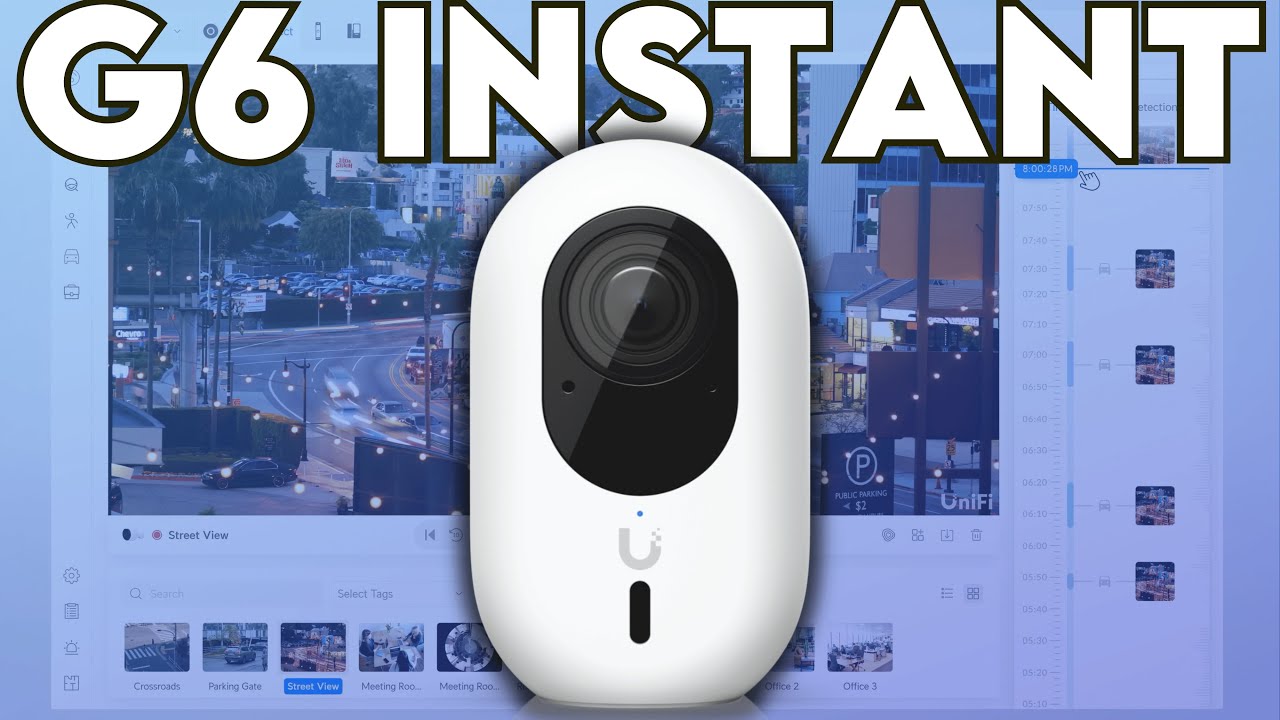 UniFi G6 Instant. 4K Wireless Camera