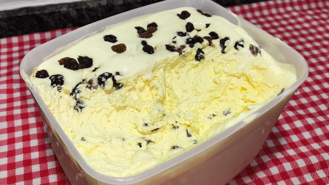 Sorvete cremoso de 