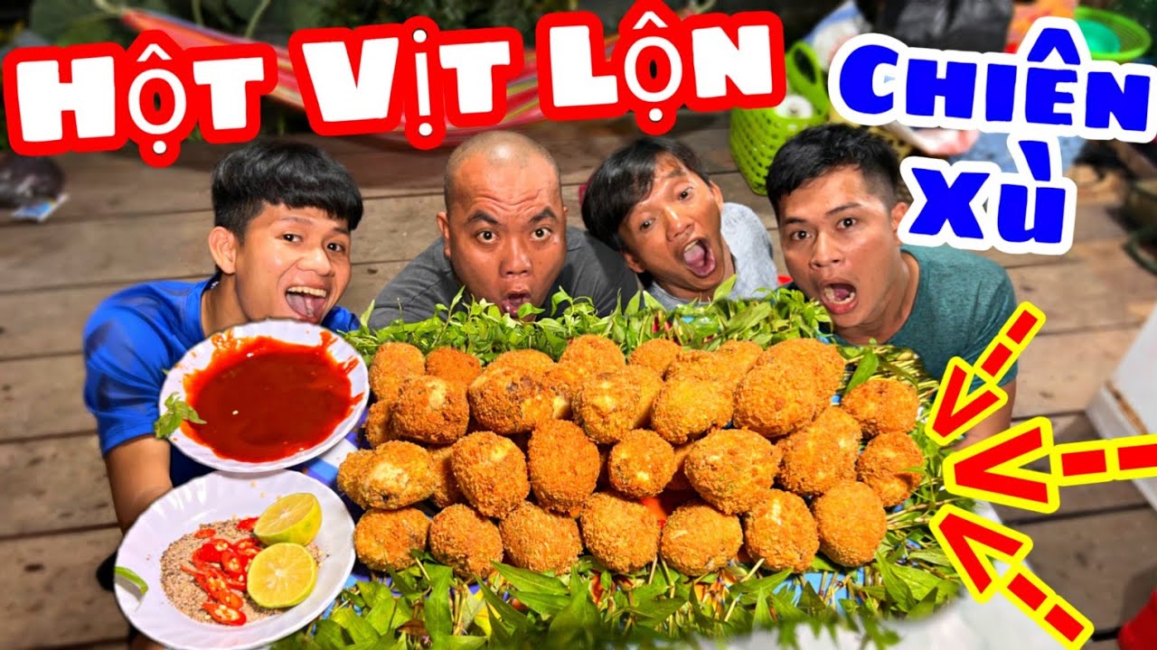 TXTV - Lần Đầu Tiên Thánh Xàm Làm Thành Công Món Hột Vịt Lộn Chiên Xù Ngon Nhức Nách