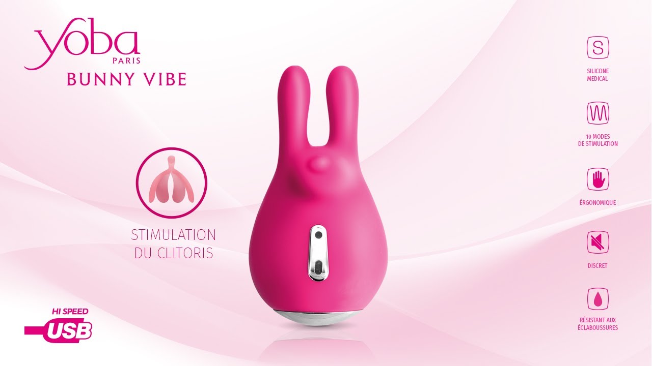 Stimulateur clitoris Bunny Vibe de Yoba