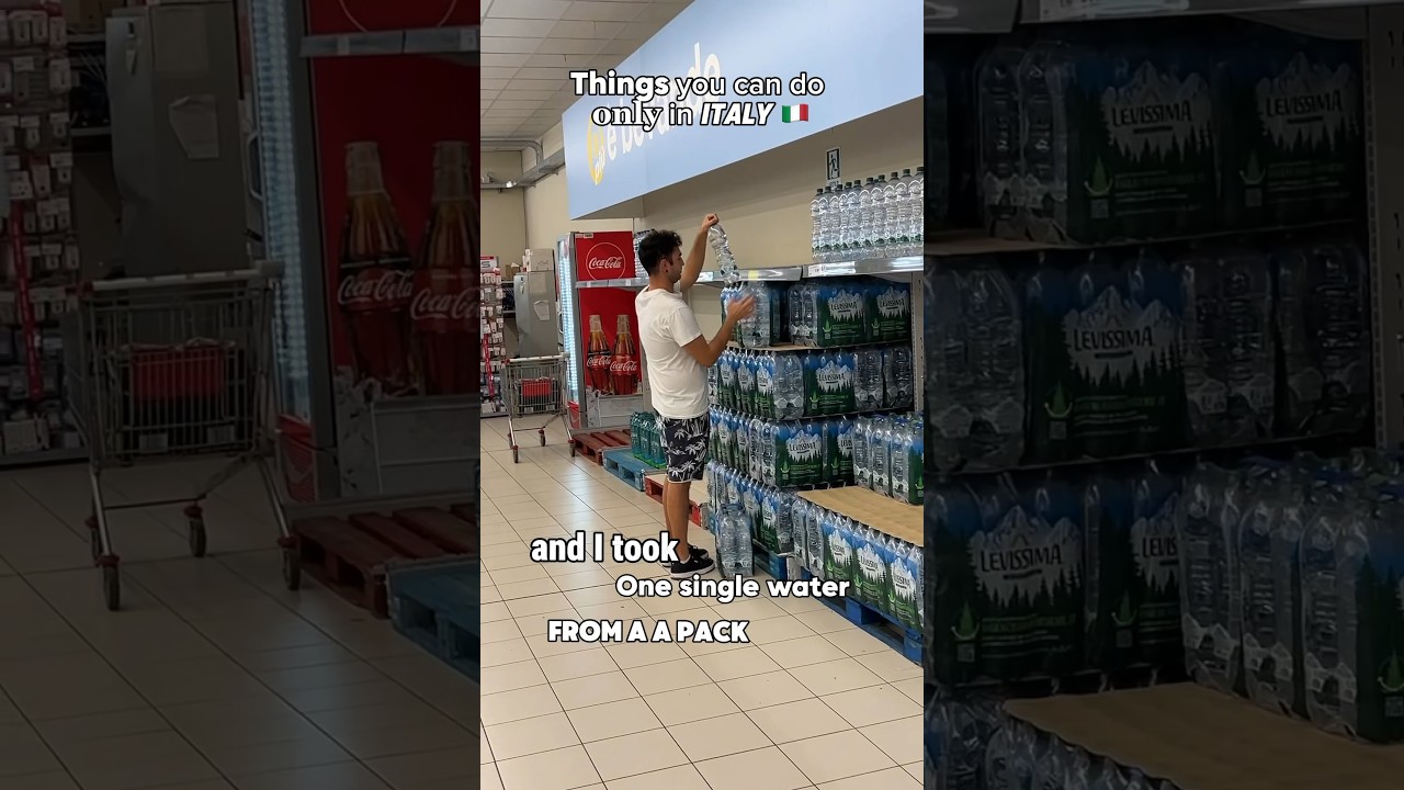 Things you can do only in ITALY