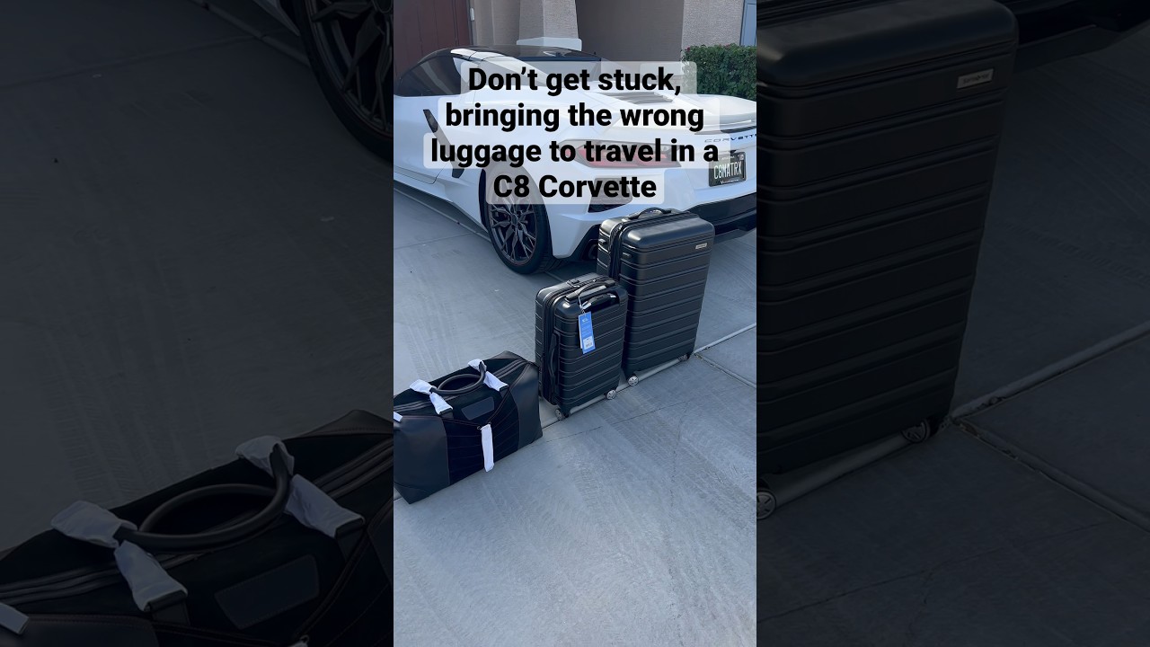 How to pack your C8 Corvette #c8corvette #c8 #c8z06