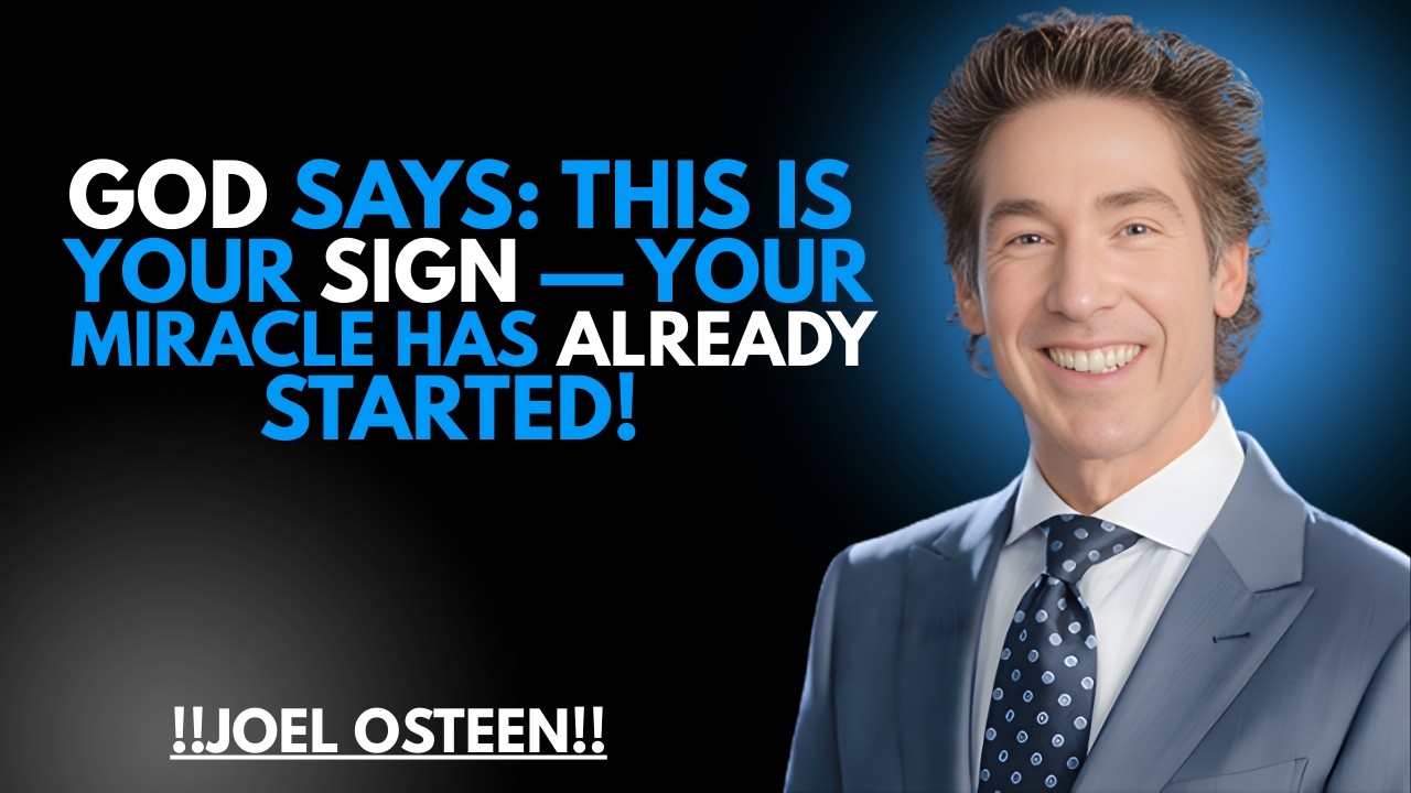 GOD SAYS: THIS IS YOUR SIGN — YOUR MIRACLE HAS ALREADY STARTED!