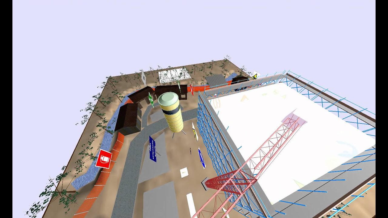Layout di Cantiere Edile allegato al PSC ( T.U. Sicurezza D.lgs n.81/2008)