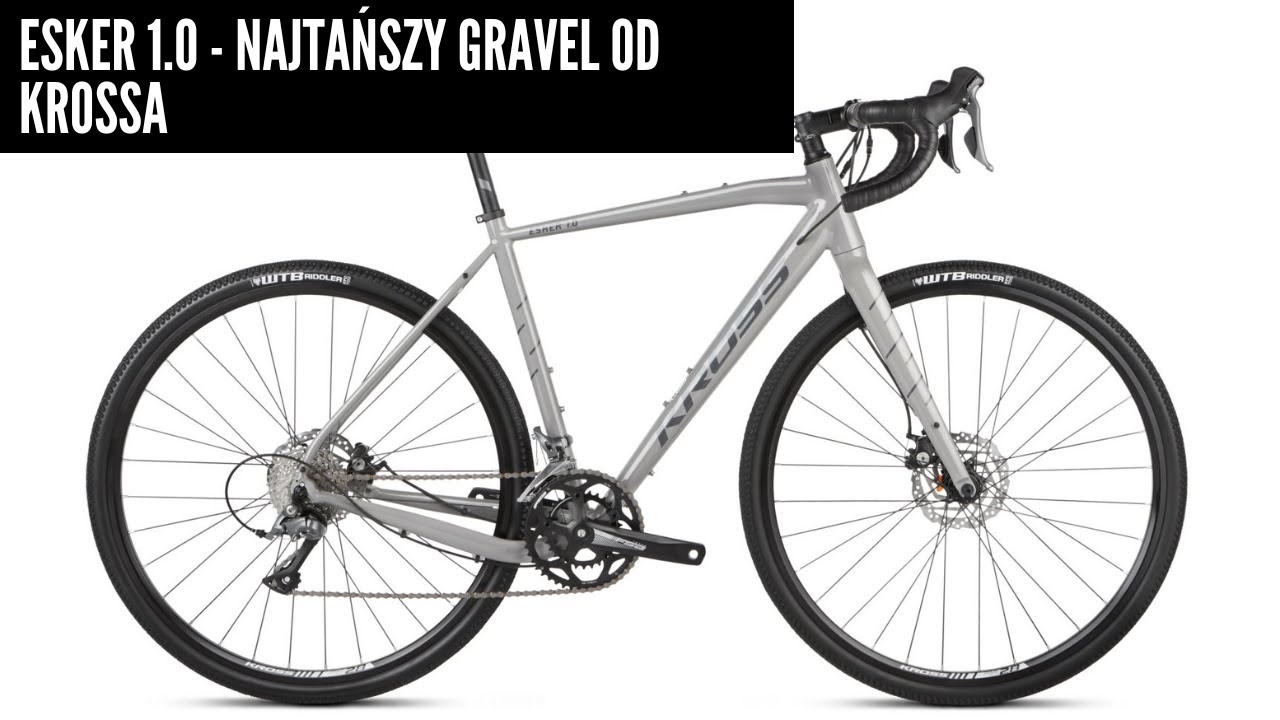 Kross Esker 1.0 - co oferuje najtańszy gravel od Krossa?