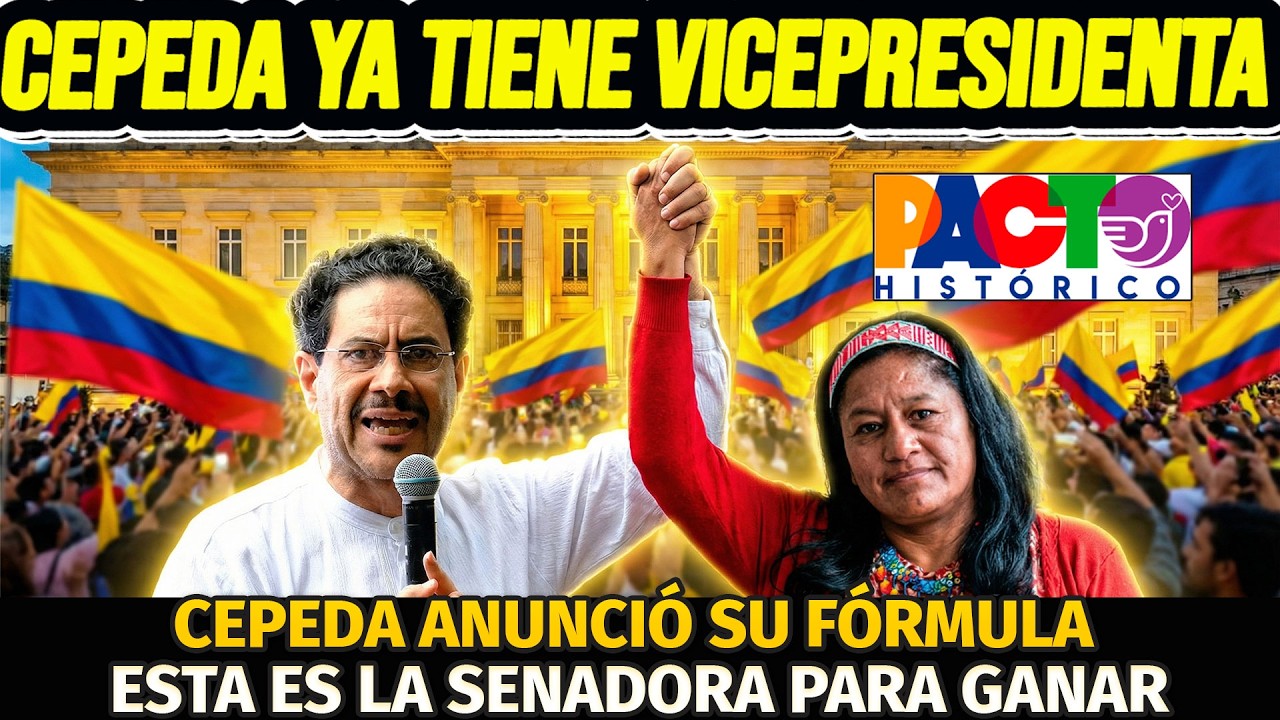 URGENTE: IVÁN CEPEDA ANUNCIÓ SU VICEPRESIDENTA. CONOZCA LA SENADORA QUE LO ACOMPAÑARÁ EN ELECCIONES