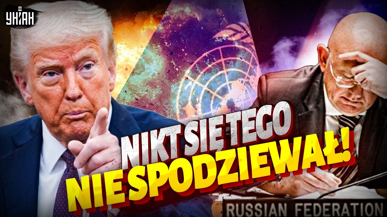 SKANDAL w ONZ: USA odcinają się od Rosji! Trump wstrząsa światem, wybuchają protesty