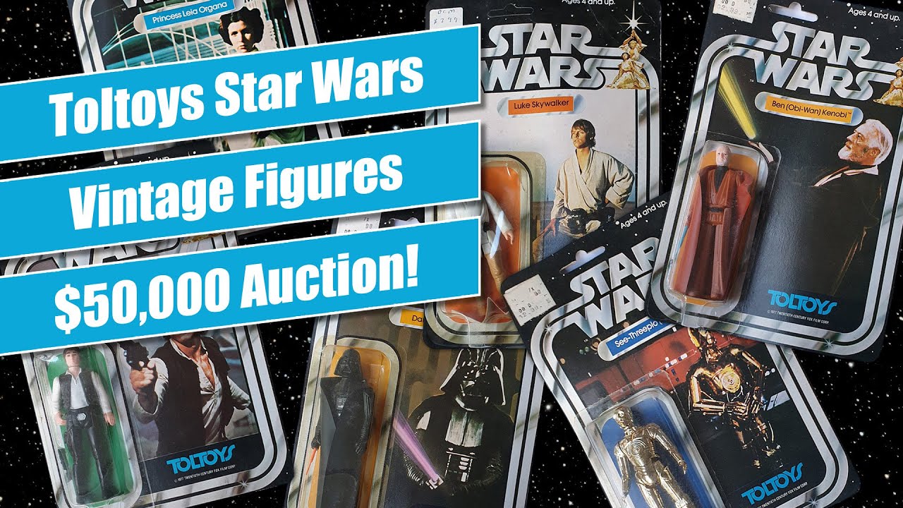 Vintage Toltoys Star Wars Action Figures - The $50k Auctions