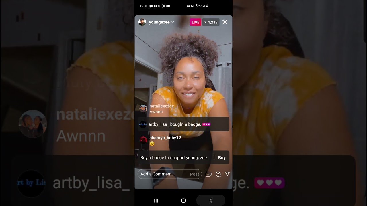Ezee X Natalie iglive 9/24