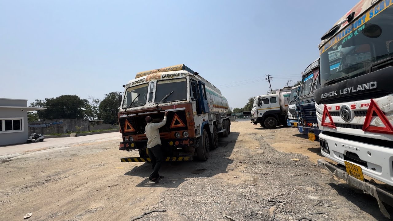 Ashok Leyland truck ka pura cabin Tut Gaya 😣| Gas tanker ke driver ne Yah kya kar diya 🤔