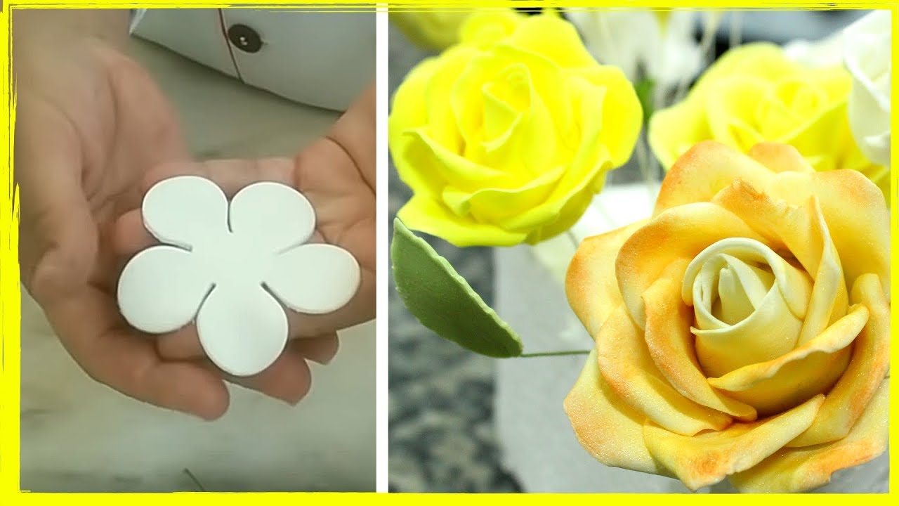 Rosas com Cortador de Flores 5 Pétalas