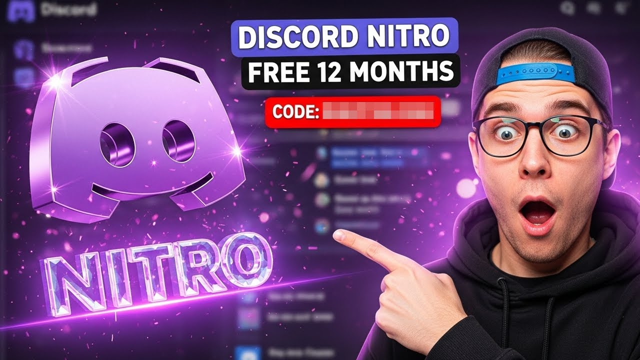 ✅ DISCORD NITRO for FREE in 2026 🟣 How I Got 12 Months of Discord Nitro for FREE