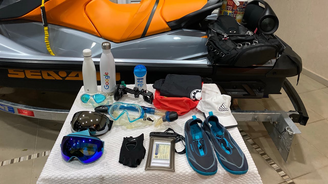 Acessórios para jet ski - conforto e conveniência