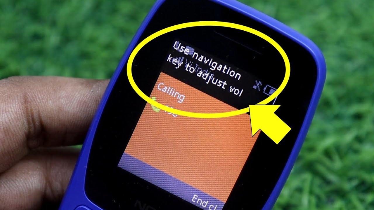 Use Navigation Keys To Adjust Volume Nokia
