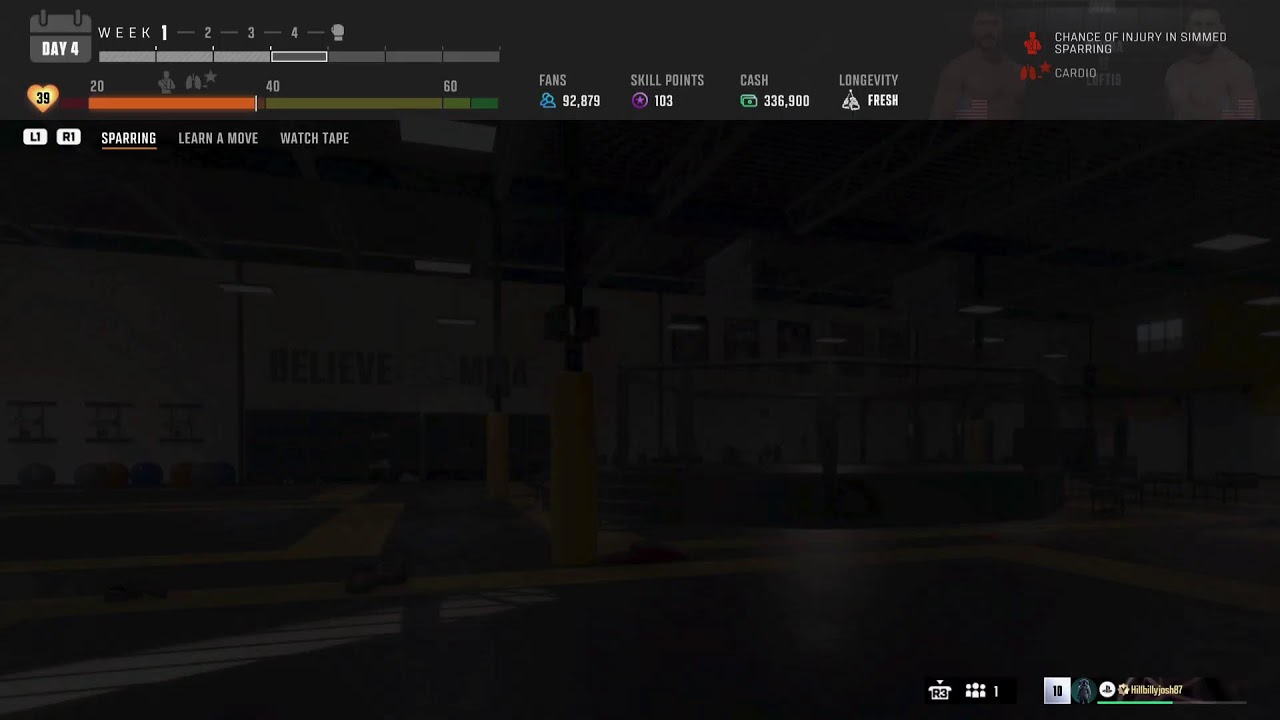 EA UFC 6 Career mode episode 1 MW