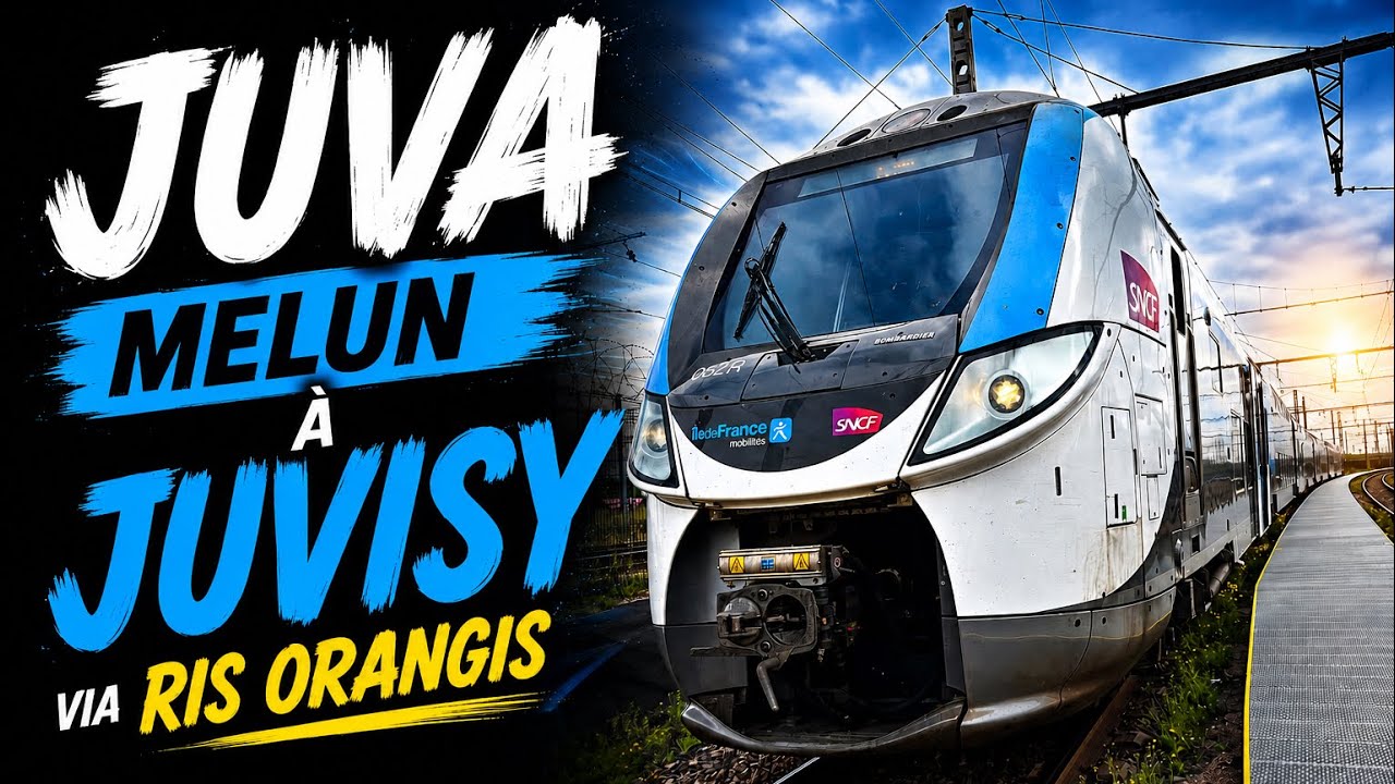 Cab Ride | RER D JUVA | Melun à Juvisy