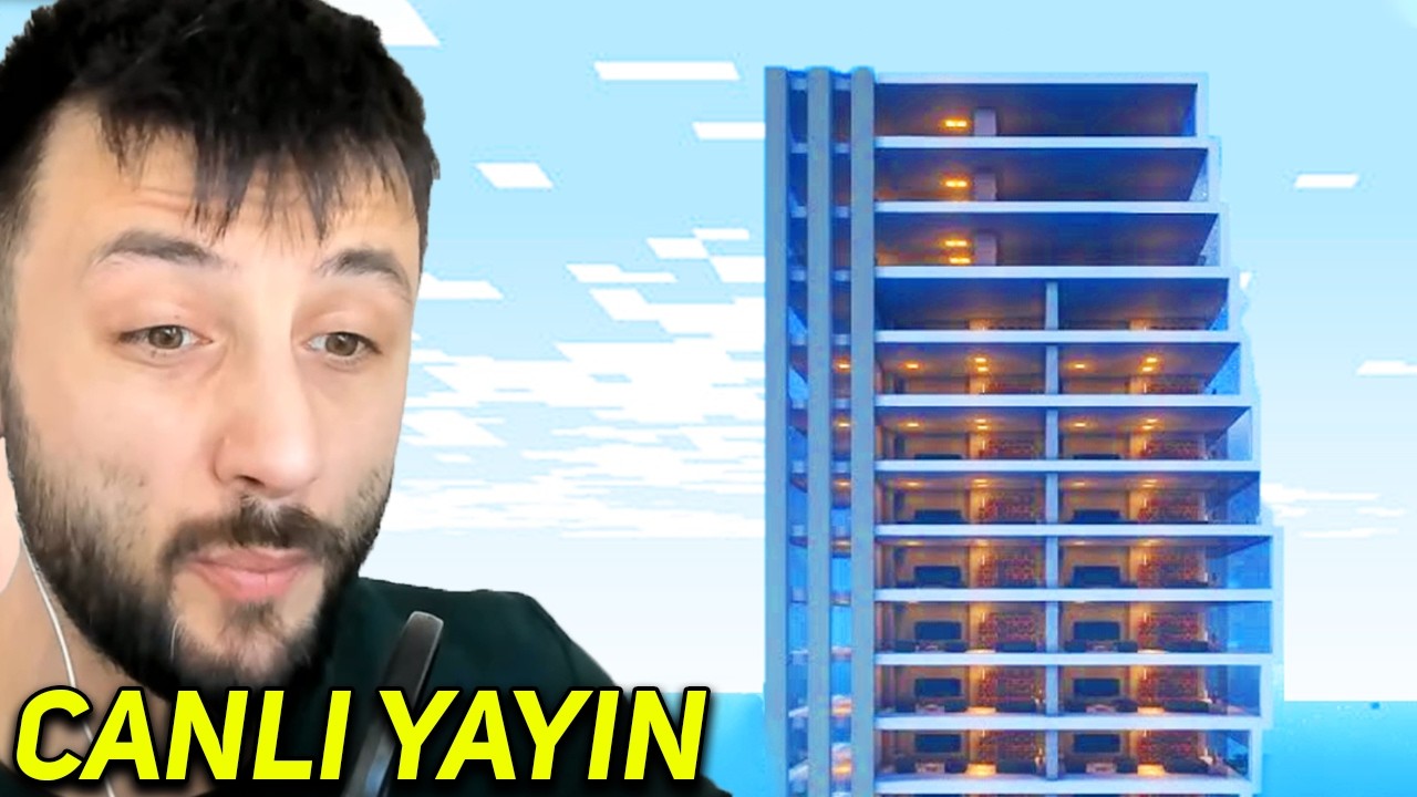 MİNECRAFT 2026 - GÖKDELENİ BİTİRİYORUZ - Canlı Yayın