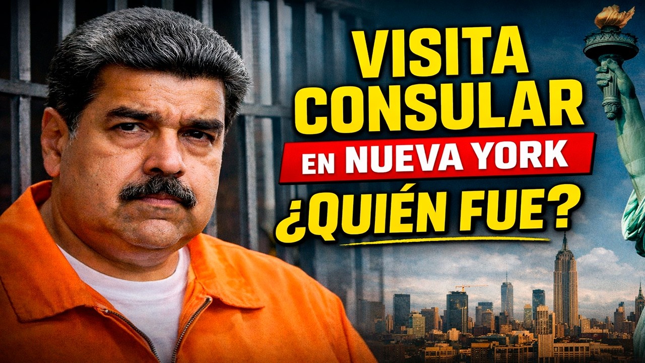 Maduro recibe visita consular en prisión en Nueva York