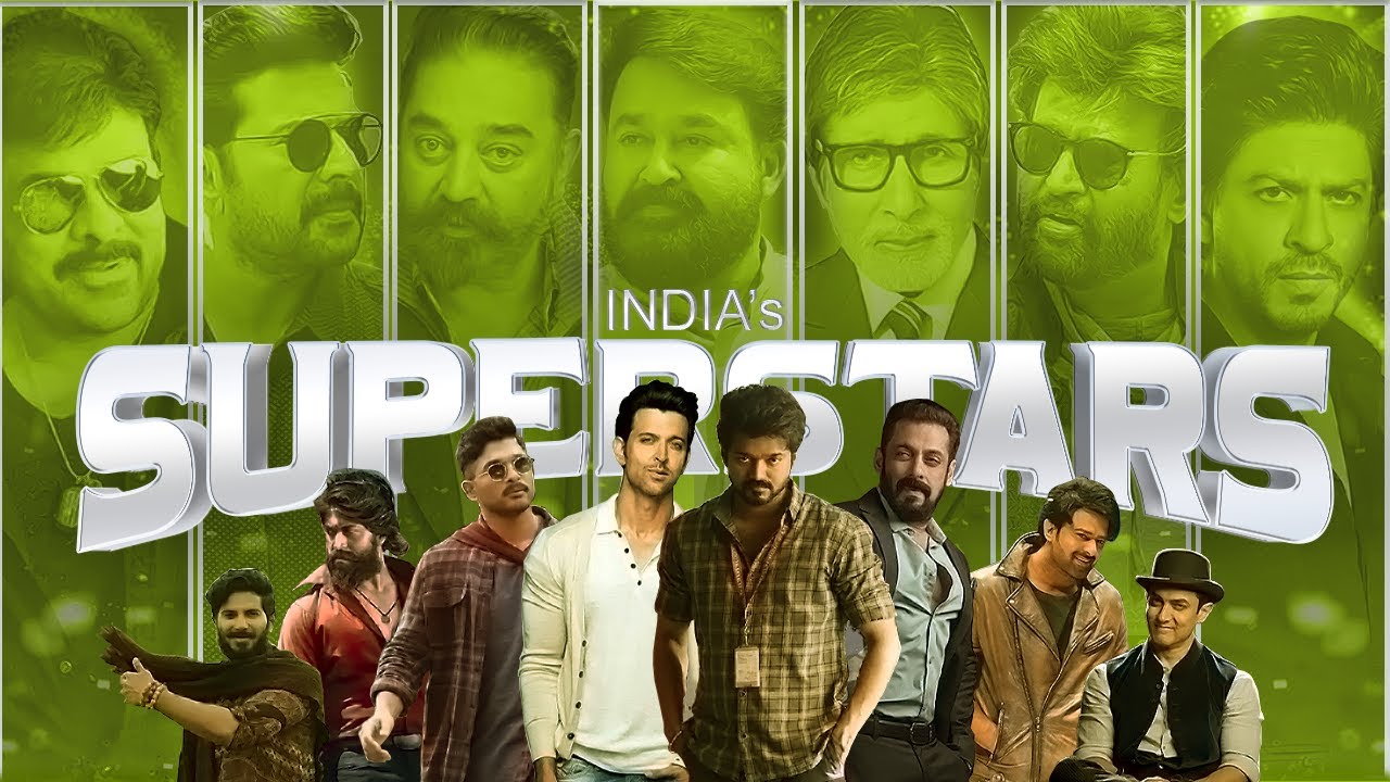 SUPERSTARS | Amitabh bachchan | Mohanlal | Kamalhaasan | Rajnikanth | Mammootty | SRK | Chiranjeevi