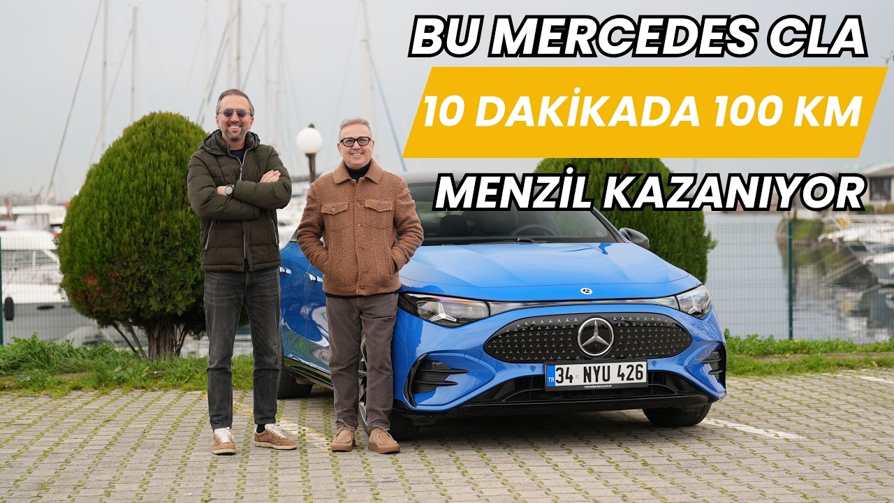 10 dakikada 300 km menzil kazanan CLA #reklam 