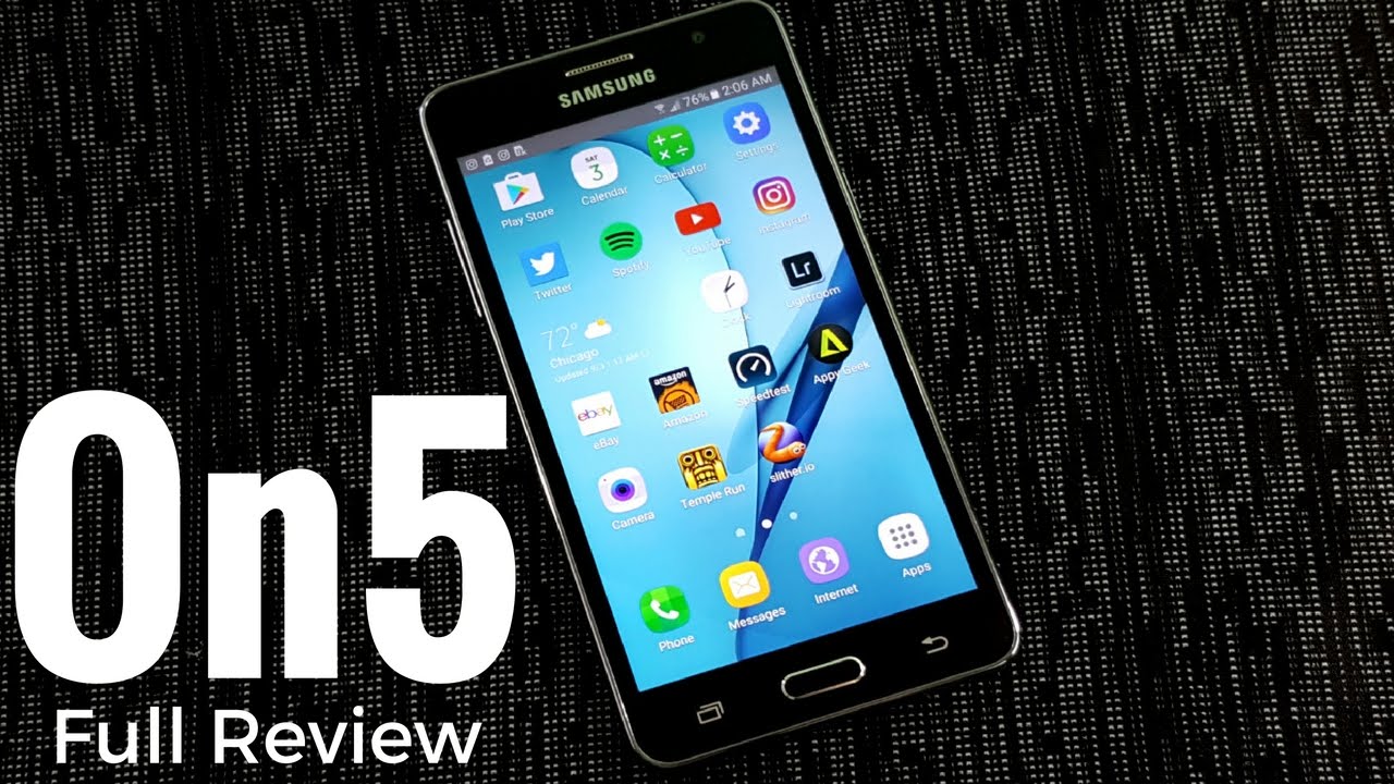 Samsung Galaxy On5 Full Review