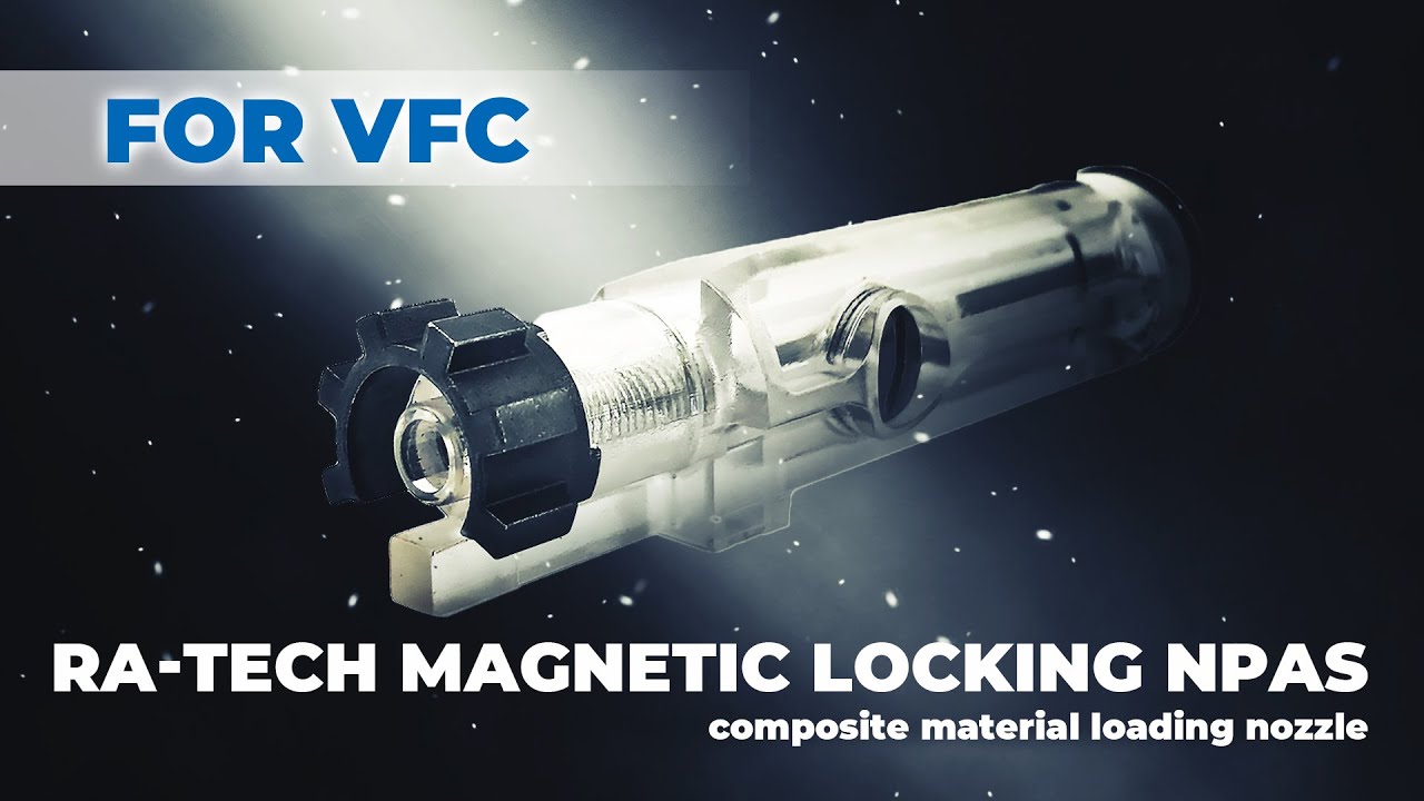【RA-TECH】〖COMING SOON〗Magnetic Locking NPAS composite material loading nozzle for VFC AR GBB debut