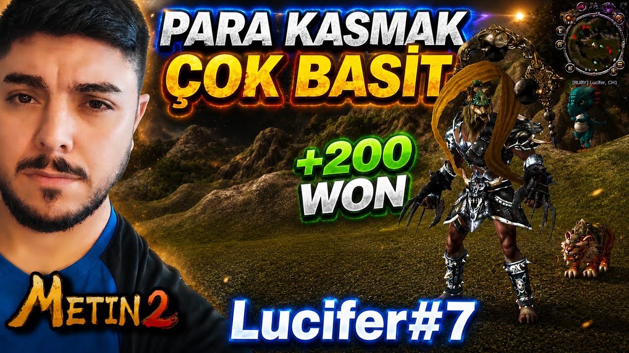 🤑Metin2 TR'de G&Ouml;ZDEN KA&Ccedil;AN PARA KASMA YOLLARI | Metin2 TR Lucifer#7 #emraherdem #metin2 #metin2ruby