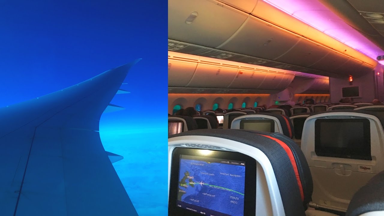 Empty Air Canada Boeing 787-8 Dreamliner Toronto - London Heathrow (C-GHQQ)