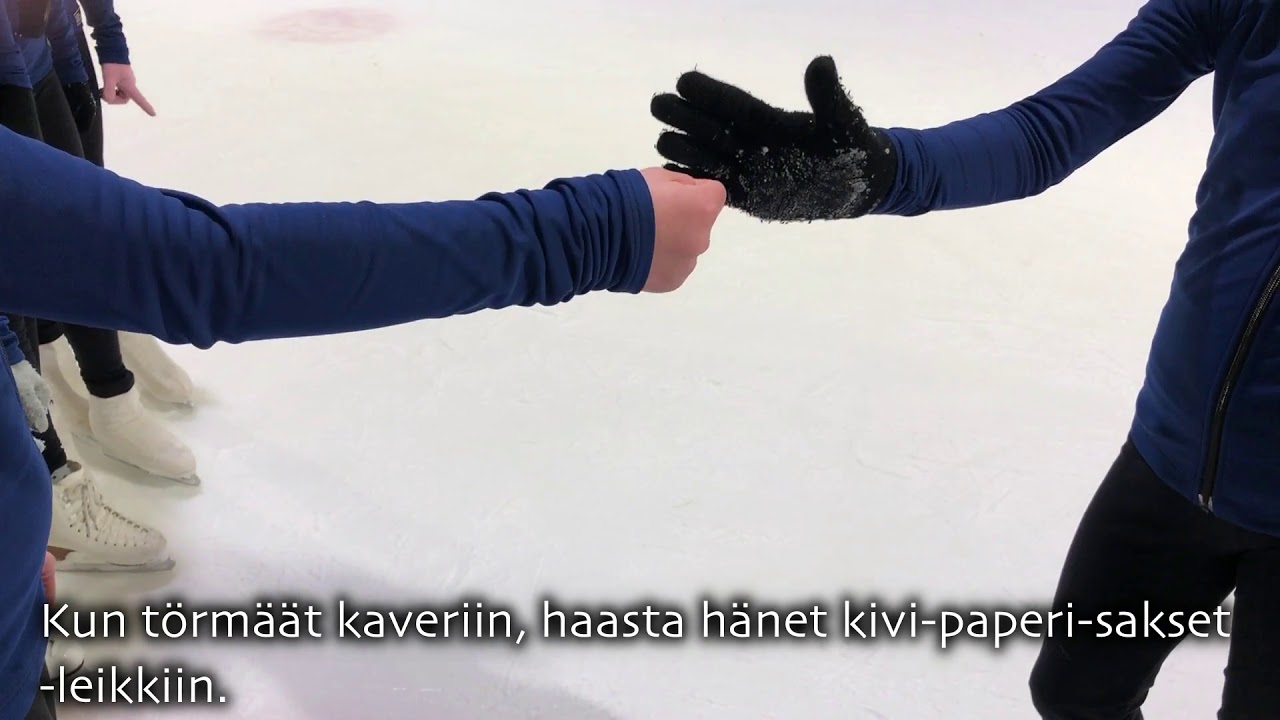 Luistelu: leikkejä alakouluun