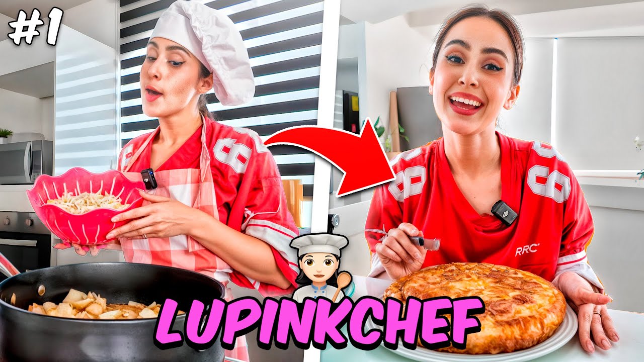LUPINKCHEF 👩🏻‍🍳🩷 -  HACIENDO LA MEJOR TORTILLA ESPAÑOLA DEL MUNDO