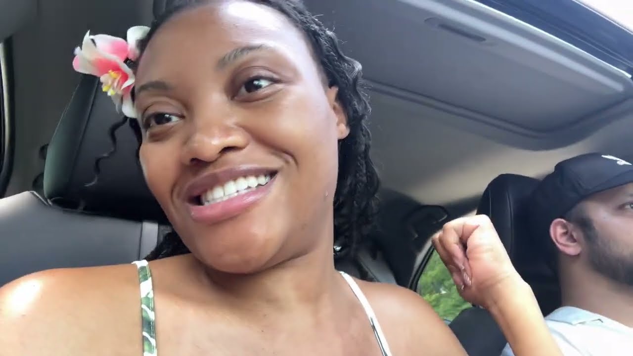 End of summer beach day interracial relationship//blindian￼