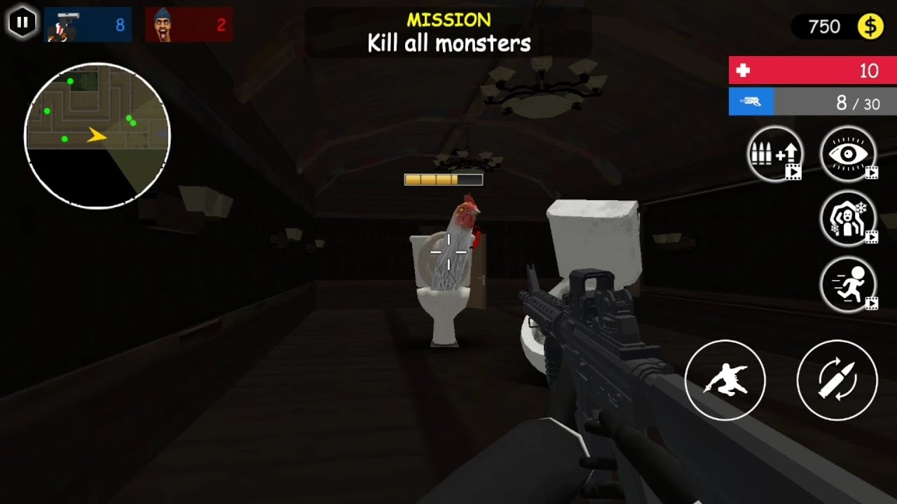 Shoot Monsters Fps Survivor Io 9-10