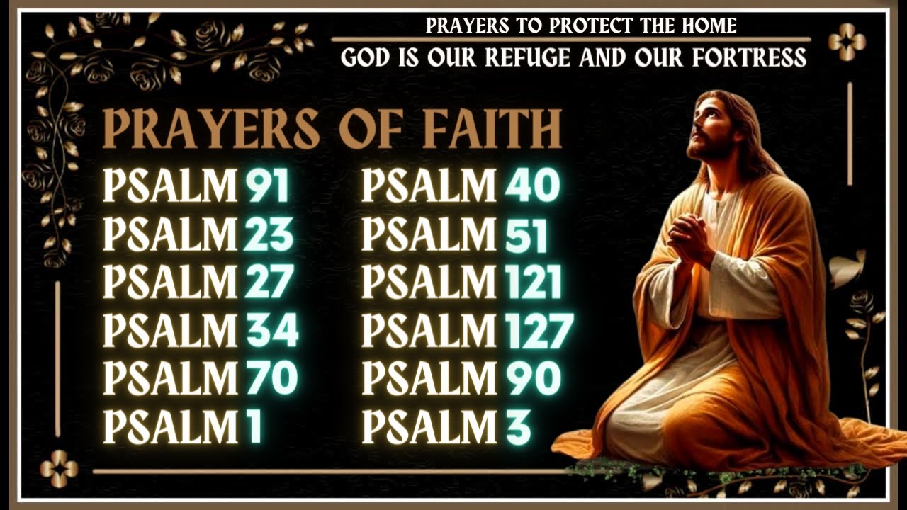 PRAYERS TO PROTECT THE HOME│PRAYERS OF FAITH│GOD IS OUR REFUGE AND OUR FORTRESS