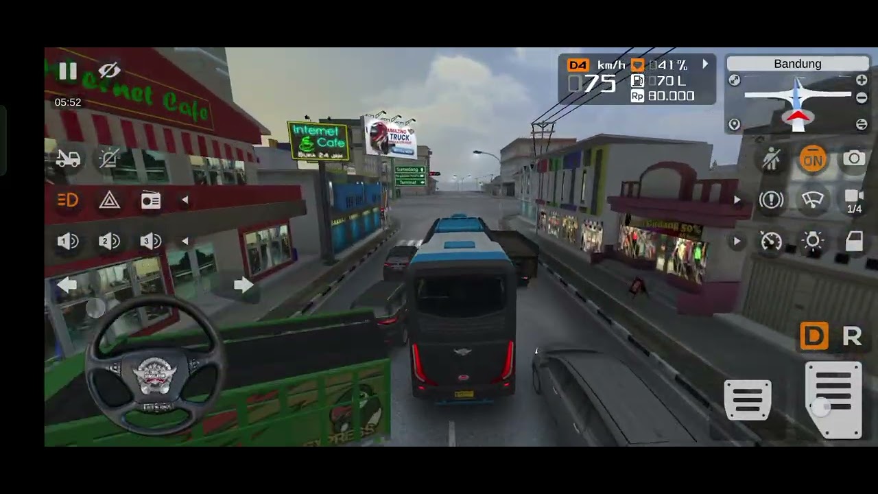 Bus gaming video 😍# viral #gameing 