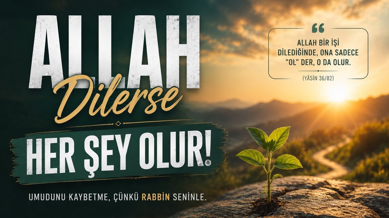 ALLAH DİLERSE HER ŞEY OLUR! (KÜN SERİSİ) 